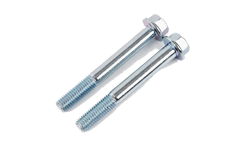 DIN6921 Blue-White Zinc Plated Hexagon Head Flange Bolt
