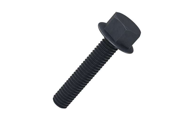 Black Oxide DIN6921 GB5787 ASME B18.2.1.8 Hex Flange Bolts