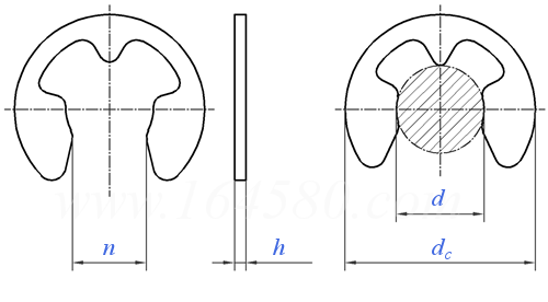 DIN 471 Shaft Retaining Rings