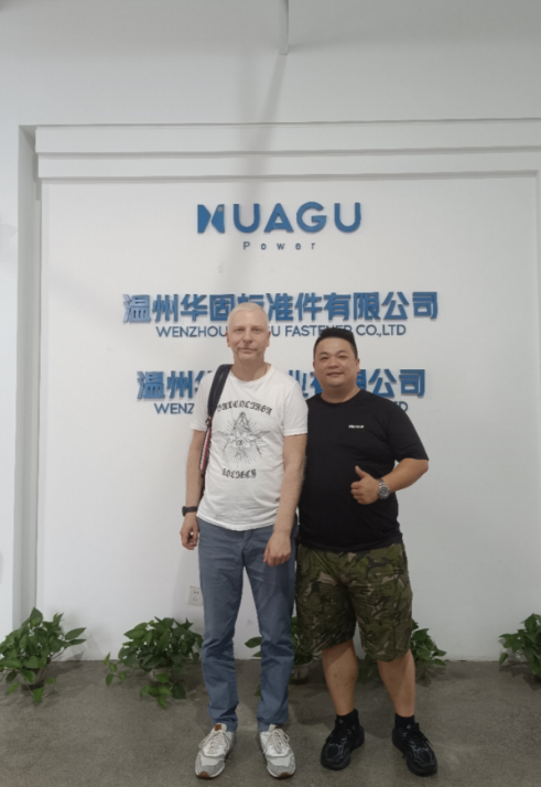 Customers visit our factory