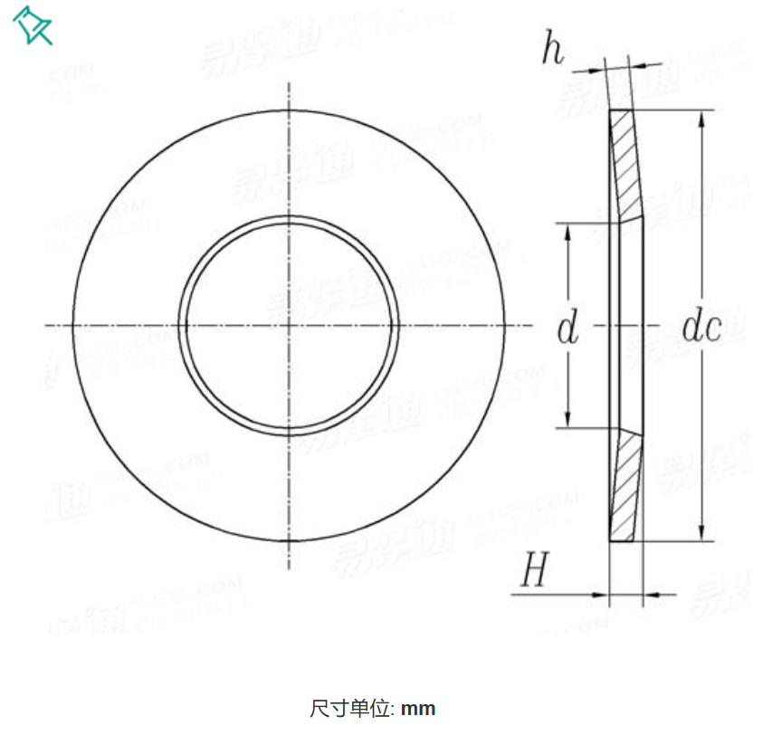 Disc Spring Washer (DIN 2093 / DIN 6796 / GB 956.3)