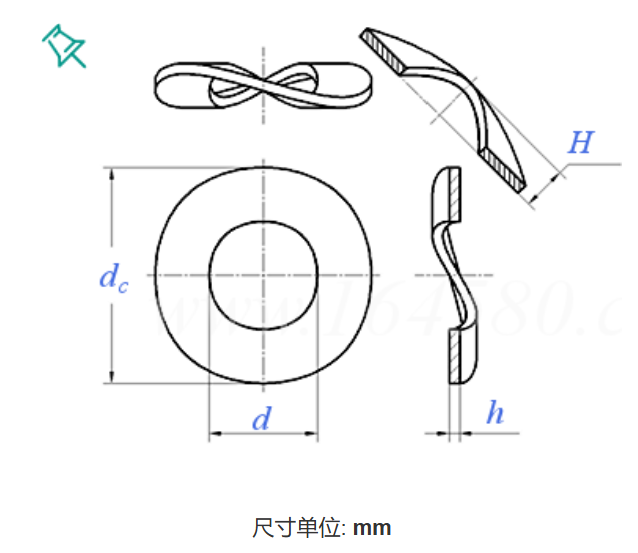 DIN 137B / GB 955 Wave Washer 