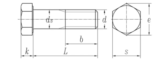 DIN931 Half-Threaded Hexagon Socket Bolts
